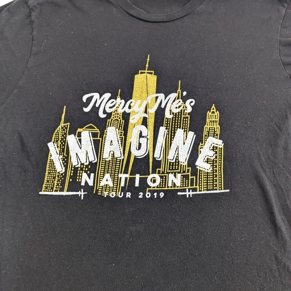 MercyMe's Imagine Nation Tour 2009 Concert Dates/Cities/States on Back XL - Picture 5 of 10